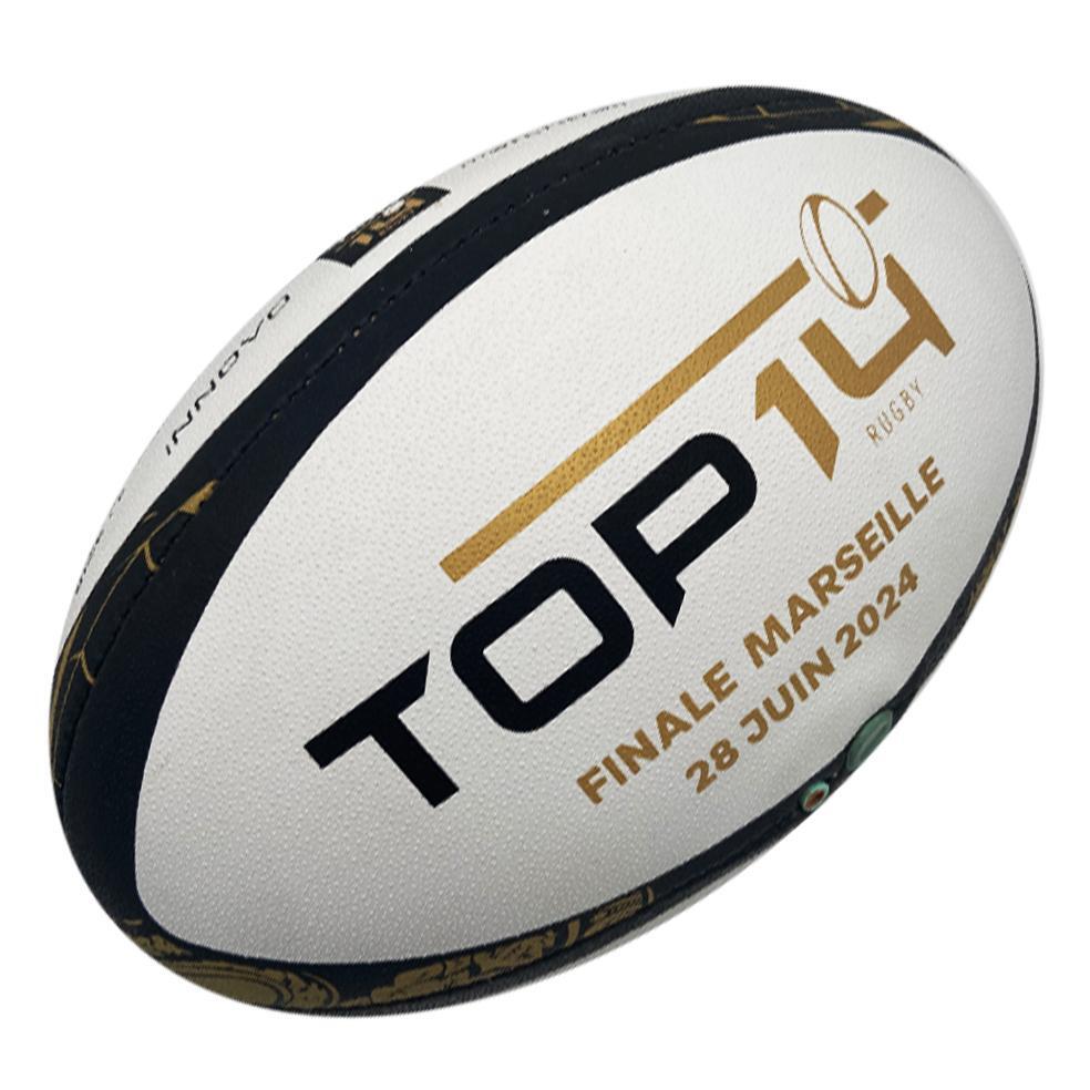 Gilbert - Ballon De Rugby Gilbert Finale Top 14 Innovo Finale 2024 - Ballon De Rugby - Gris - 5 - Decathlon