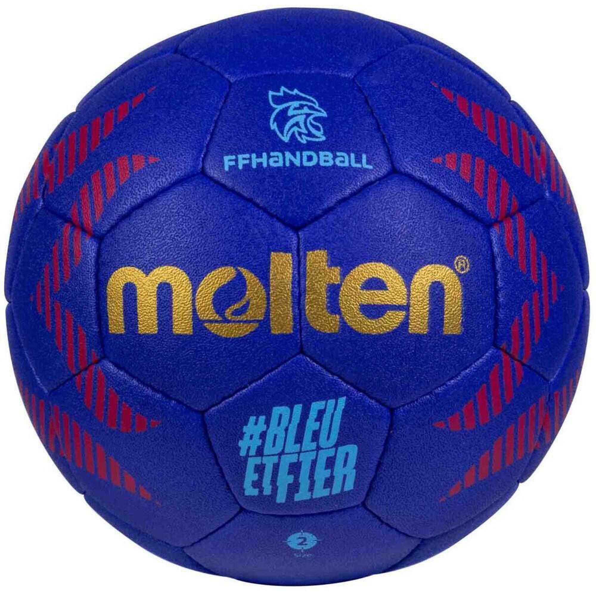 Molten - Ballon De Handball Molten Ffhb 5000 Ihf 2025 T2 - Ballon De Hand - Bleu - 2 - Decathlon