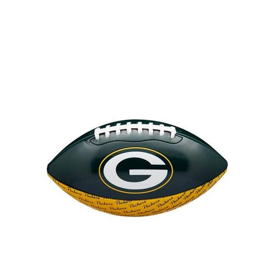 Mini ballon de Football Americain Wilson NFL Team Peewee des Green Bay Packers
