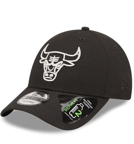 Cappellino nero dei Chicago Bulls New Era