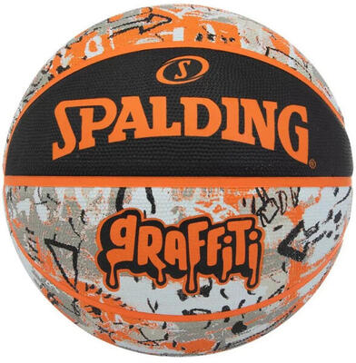 Basketbal spalding rainbow graffiti rubber