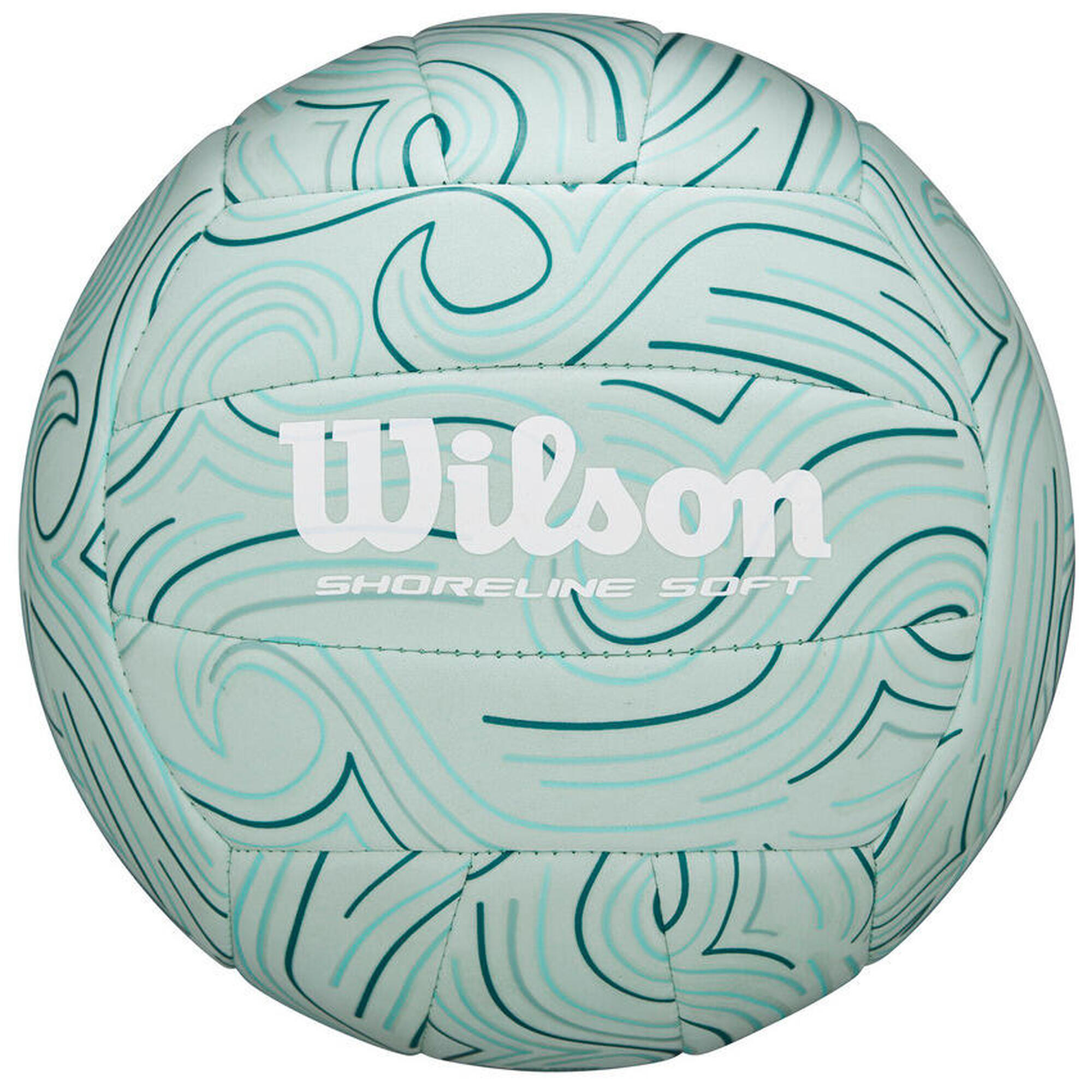 Wilson - Ballon De Volleyball Wilson Shoreline Soft - Ballon De Volley - Bleu - 5 - Decathlon
