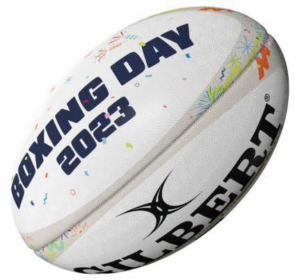 Pallone da rugby replica Gilbert Boxing Day 2023