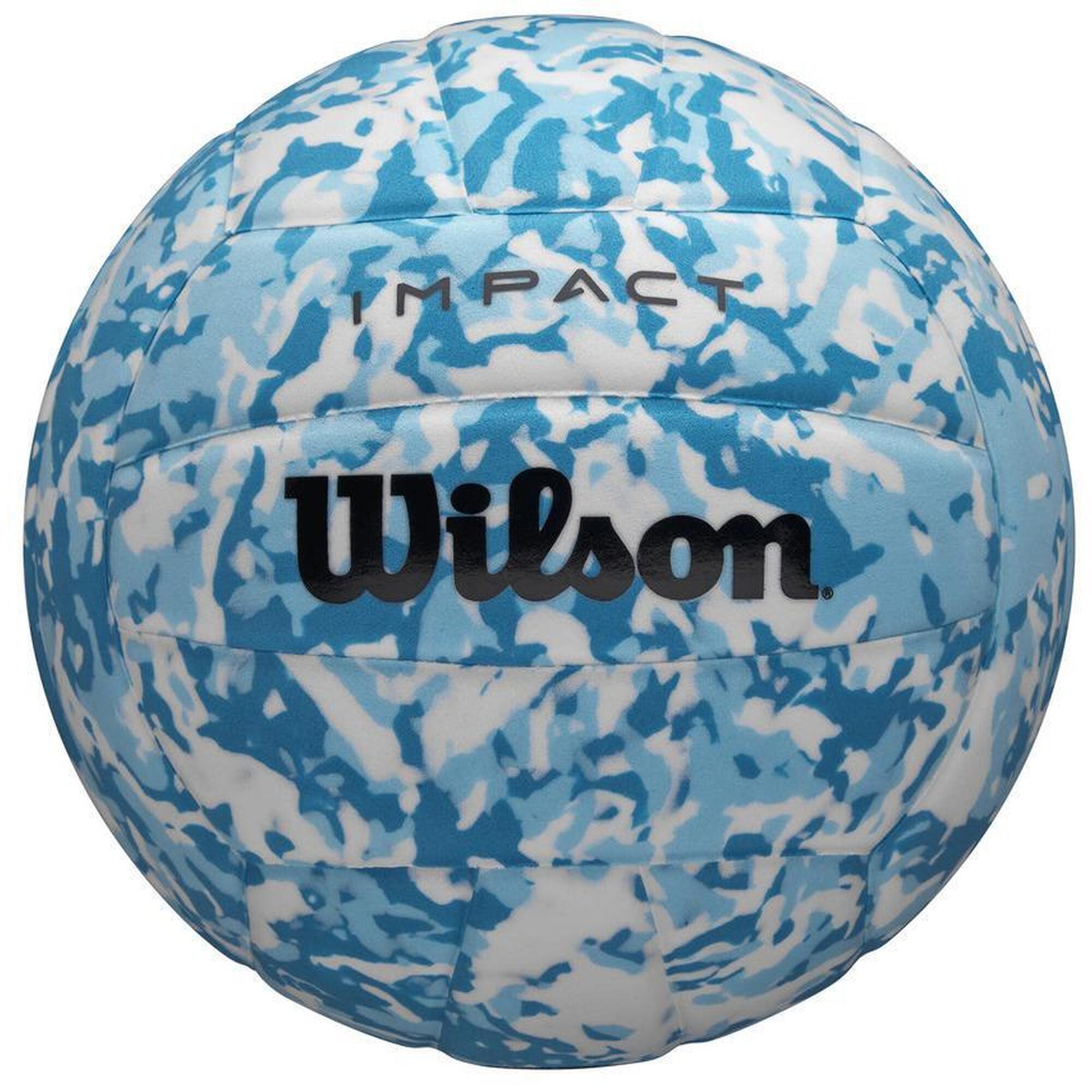 Wilson - Ballon De Volleyball Wilson Impact - Ballon De Volley - Blanc|vert - 5 - Decathlon