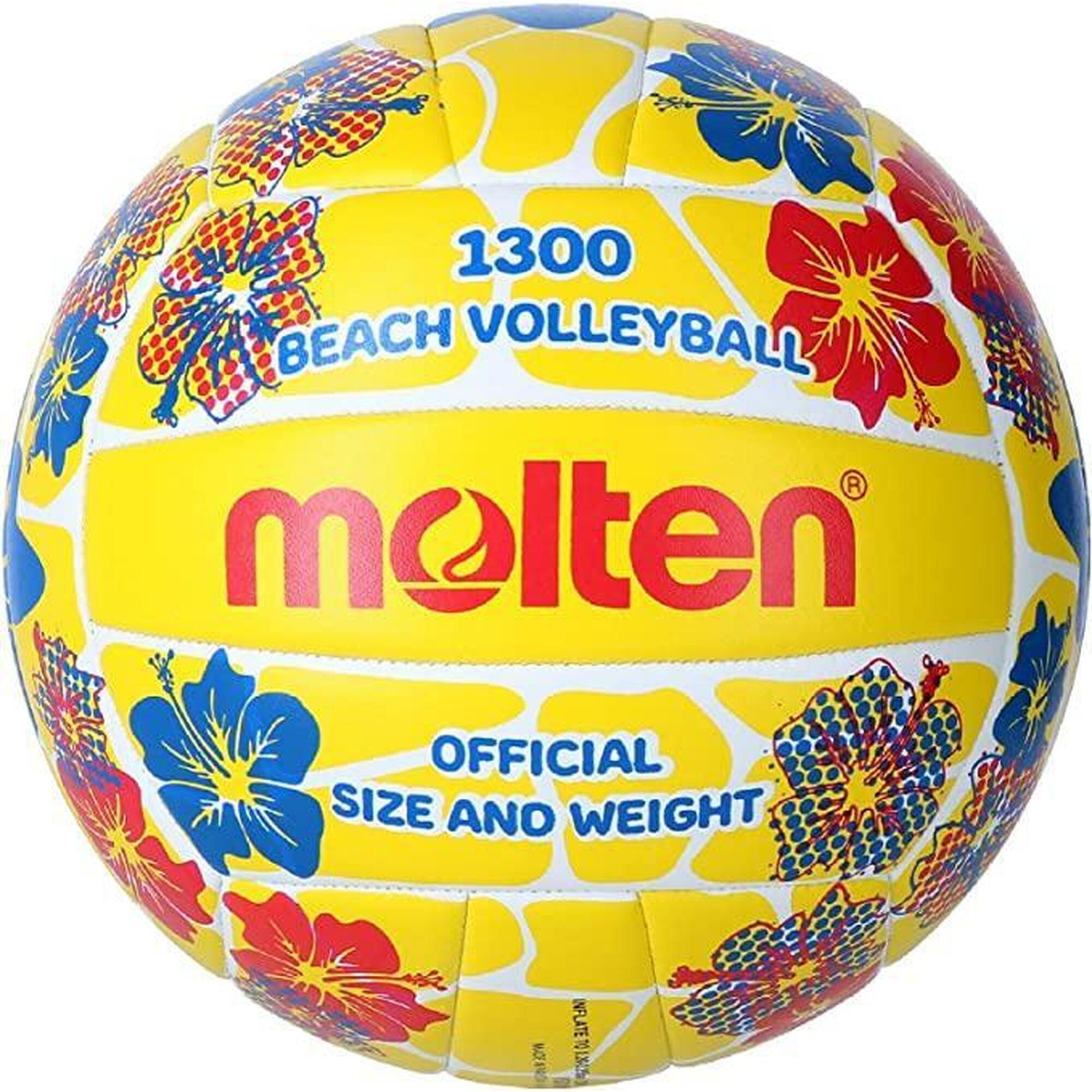 MOLTEN Piłka siatkowa plażowa Molten V5B1300-FY r. 5 żółta