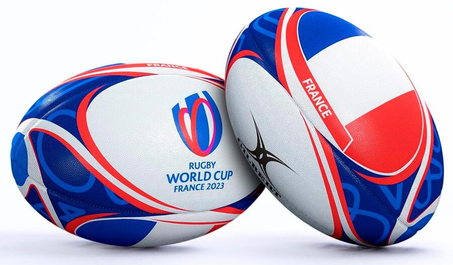 Ballon de Rugby Gilbert Coupe du Monde 2023 France 1/2