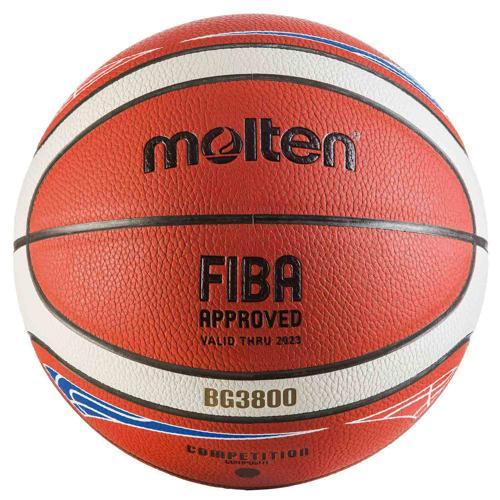 Molten - Ballon De Basketball Molten Bg3800 T6 - Ballon De Basket - Beige|blanc|orange - 6 - Decathlon