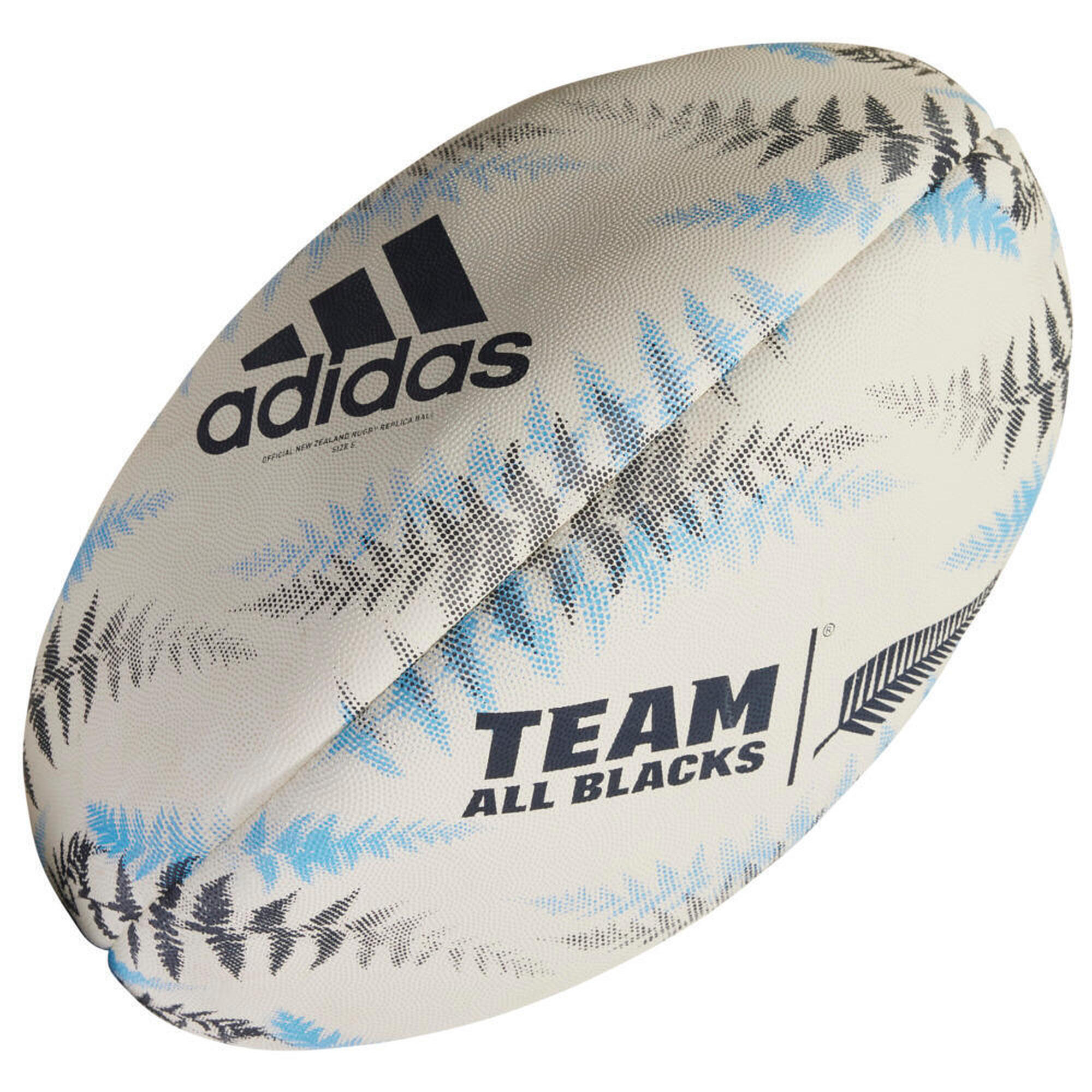 Adidas - Ballon De Rugby Adidas Supporter Nouvelle Zélande All Blacks - Ballon De Rugby - Blanc - 5 - Decathlon