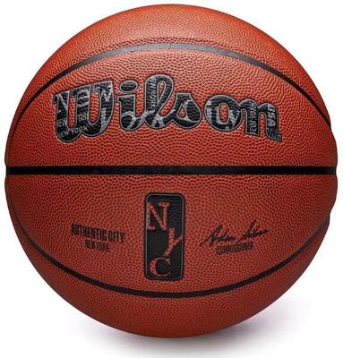 Balon de Baloncesto Wilson NBA Autentico Ciudad New York
