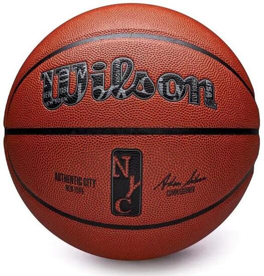 Balon de Baloncesto Wilson NBA Autentico Ciudad New York