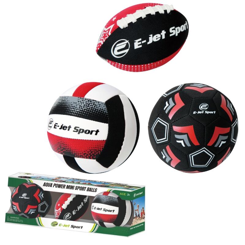 E-Jet Sport Aqua Power Mini Balls - Set of 3