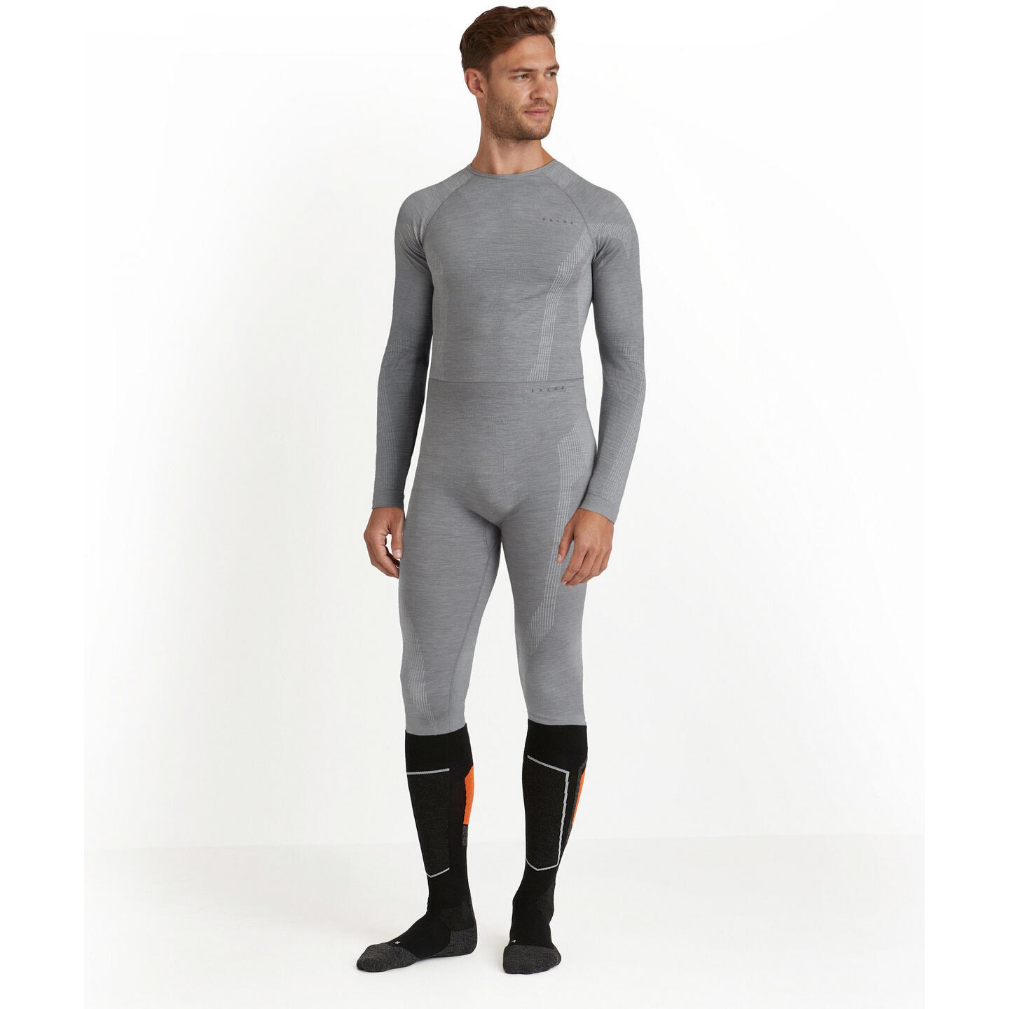 Falke - Legging Falke Wool-tech - Legging - Gris - Decathlon