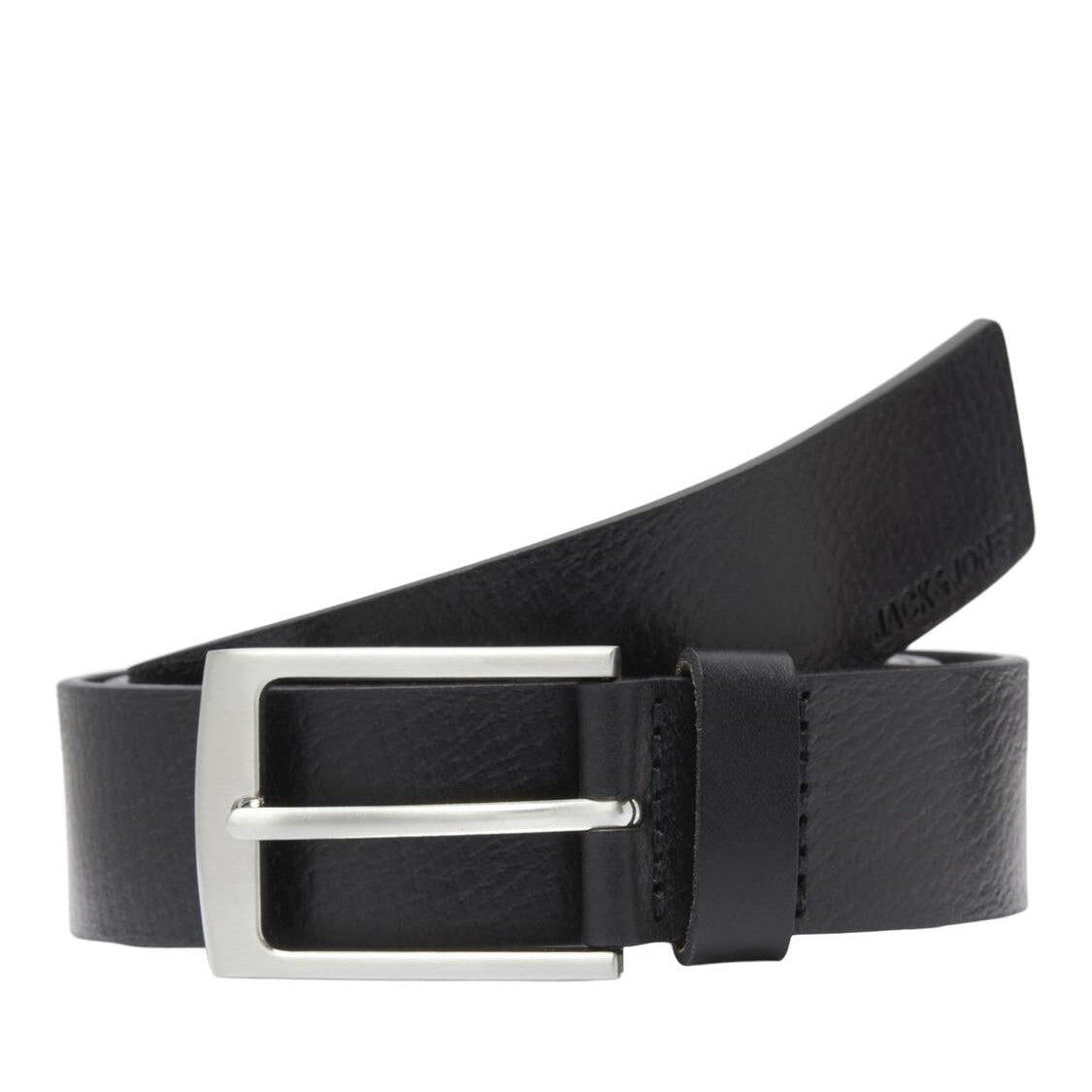 Cintura Jack & Jones Stockholm cuero negro 2/7