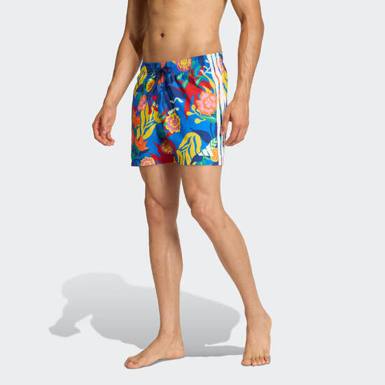 MEXICANA FLORALS 3-STREIFEN BADESHORTS, 12,7 CM