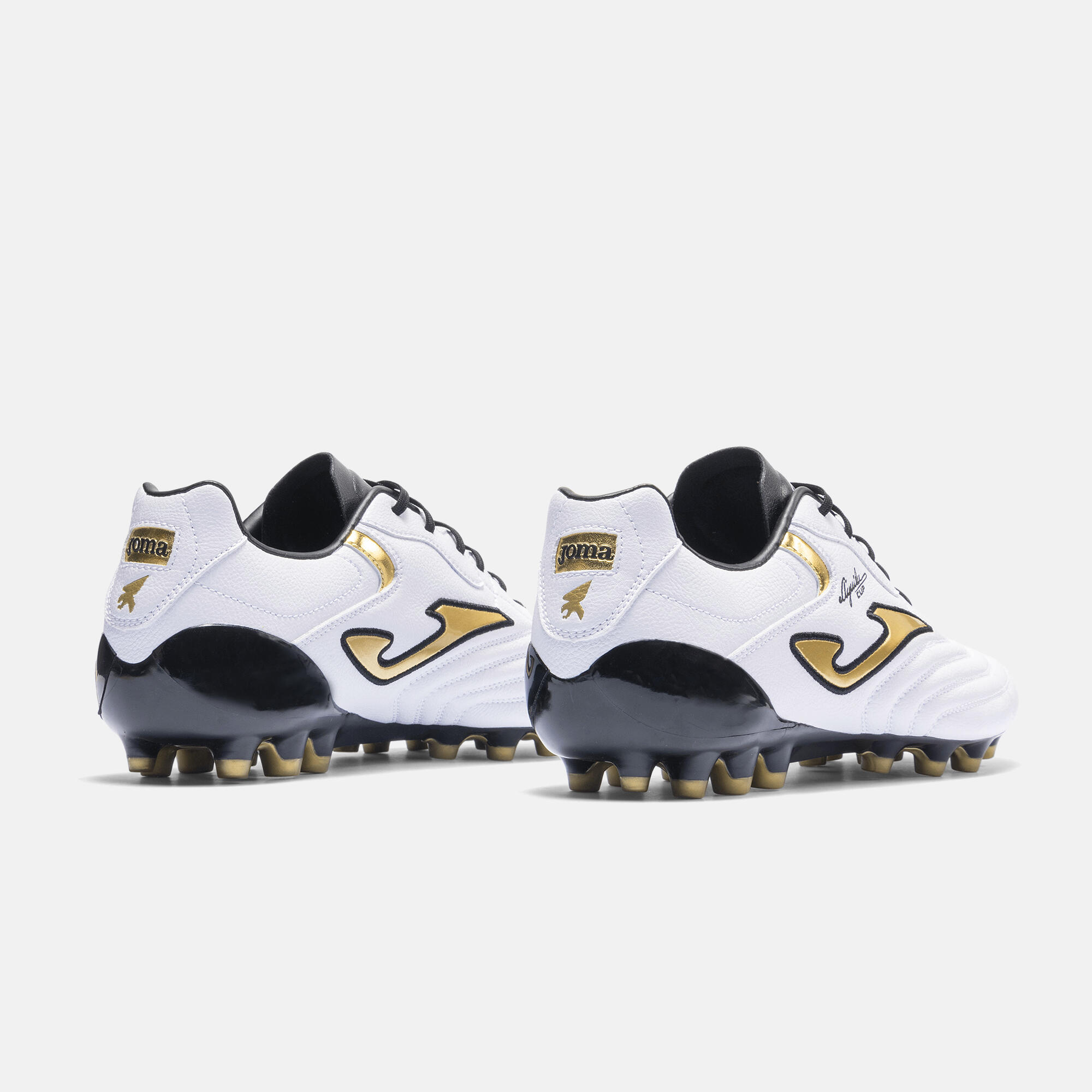 Chaussures Football Football Adulte Joma Aguila Cup 26 AG Blanc 3/5
