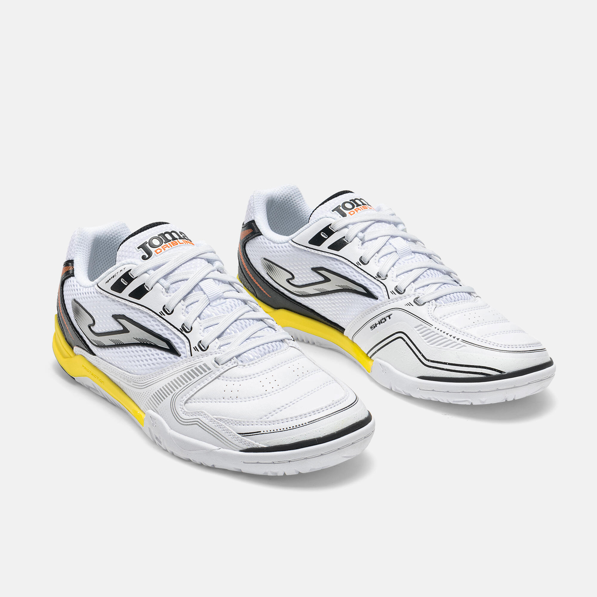 Chaussures Futsal Adulte Joma Dribling 26 IN Blanc 3/5
