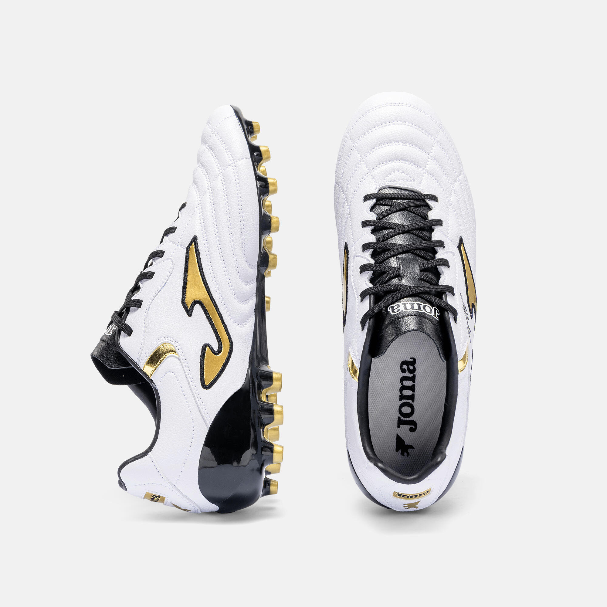 Botas Fútbol Fútbol Adulto Joma Aguila Cup 26 AG Blanco 3/4