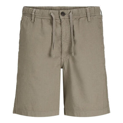 Shorts jack & jones jaiden campagne stoffig olijfgroen