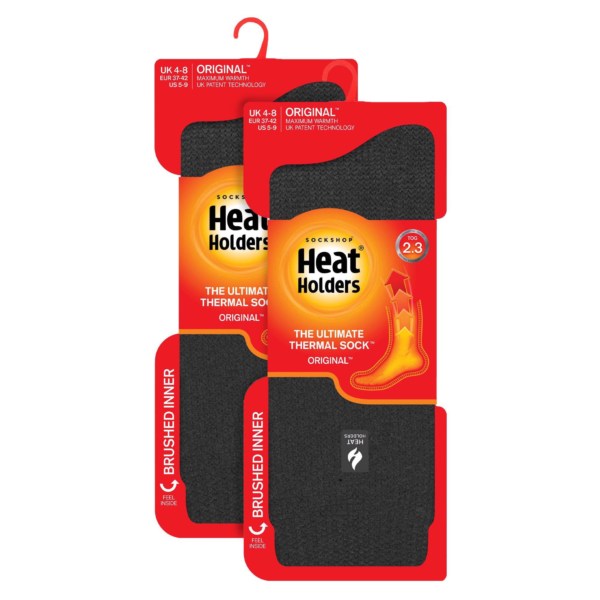 Lot de 2 chaussettes thermiques évacuant l'humidité pour femme 2/6