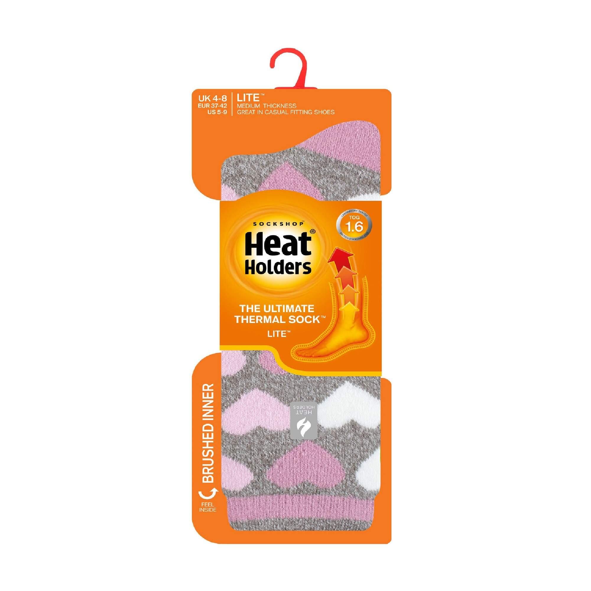 Heat Holders Lite - Femme Couleur Fantaisie Chaussettes Thermiques Pour Hiver 2/6