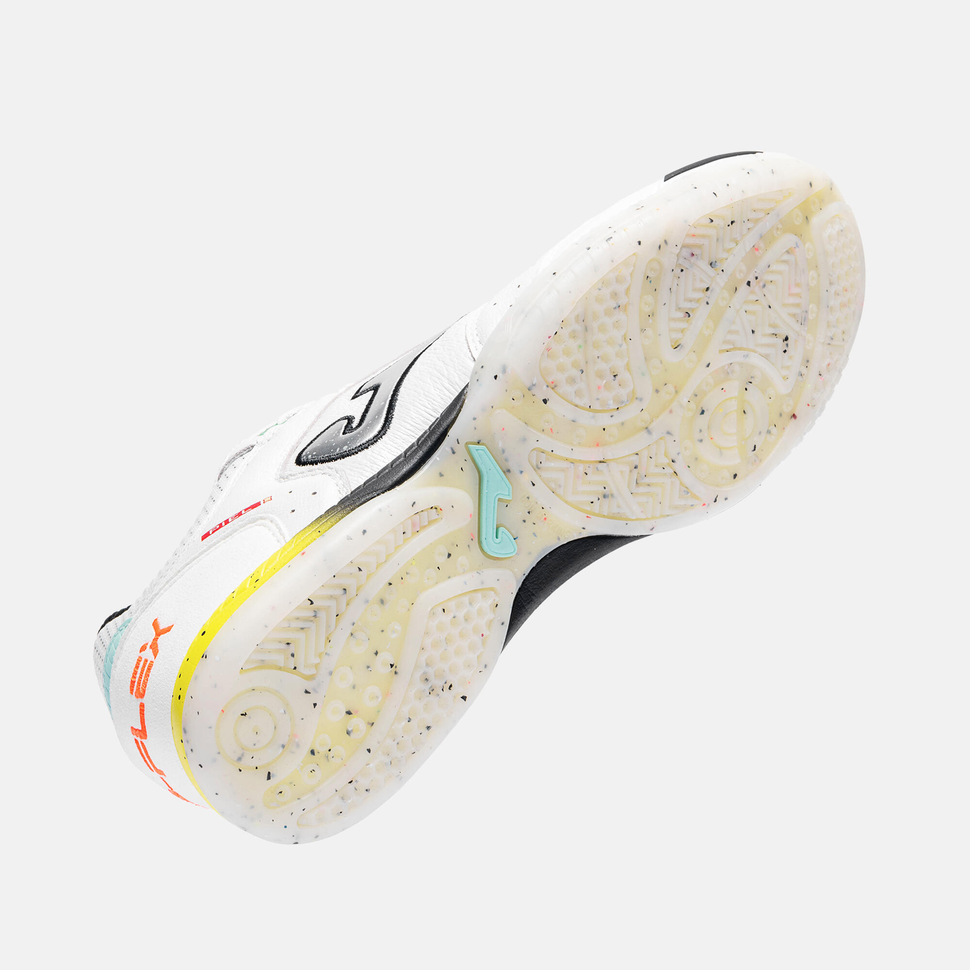Chaussures Futsal Adulte Joma Top Flex 26 IN Blanc 5/5