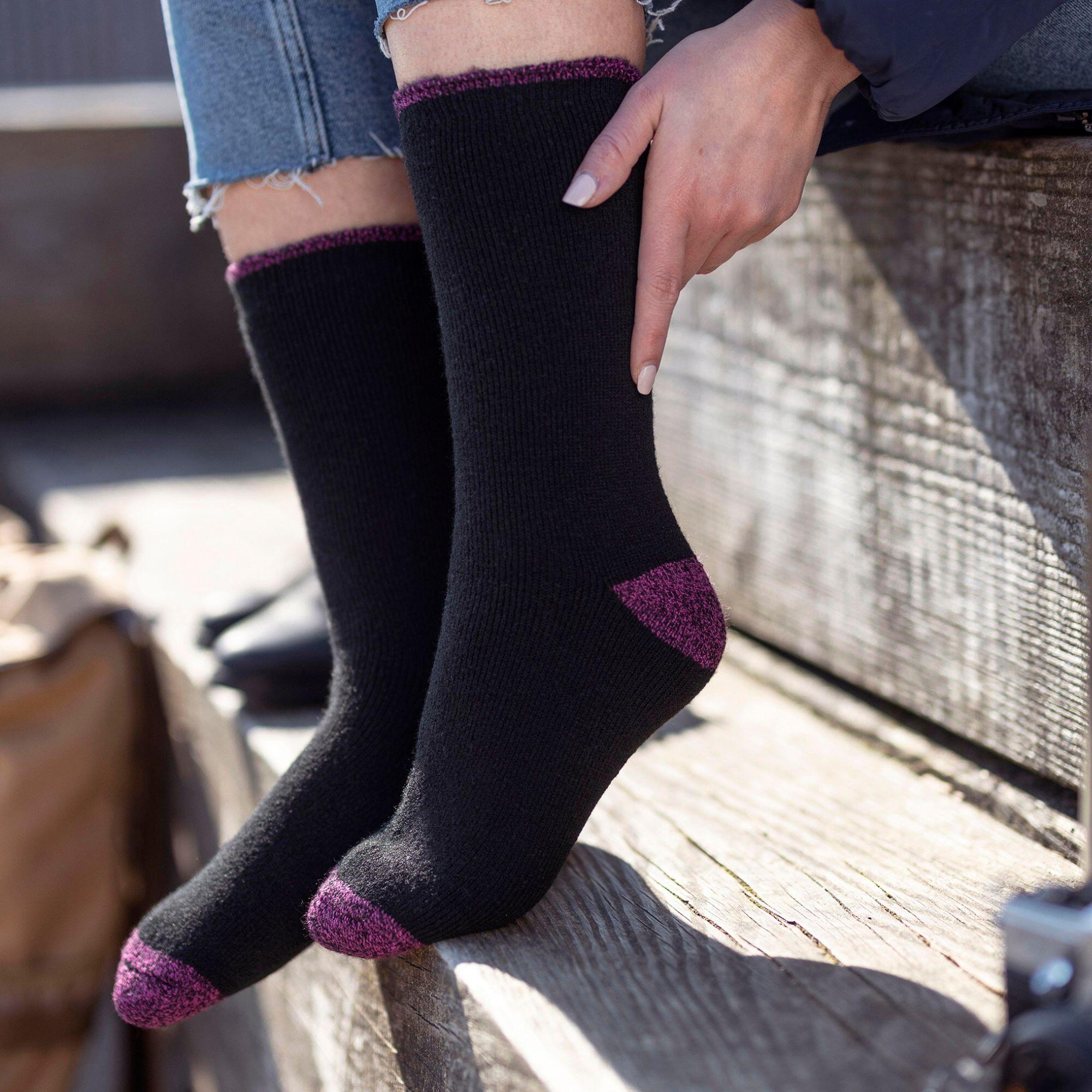 Heat Holders - Femmes Chaussettes Thermiques Hiver | Chaudes Chaussettes Polaire 5/6
