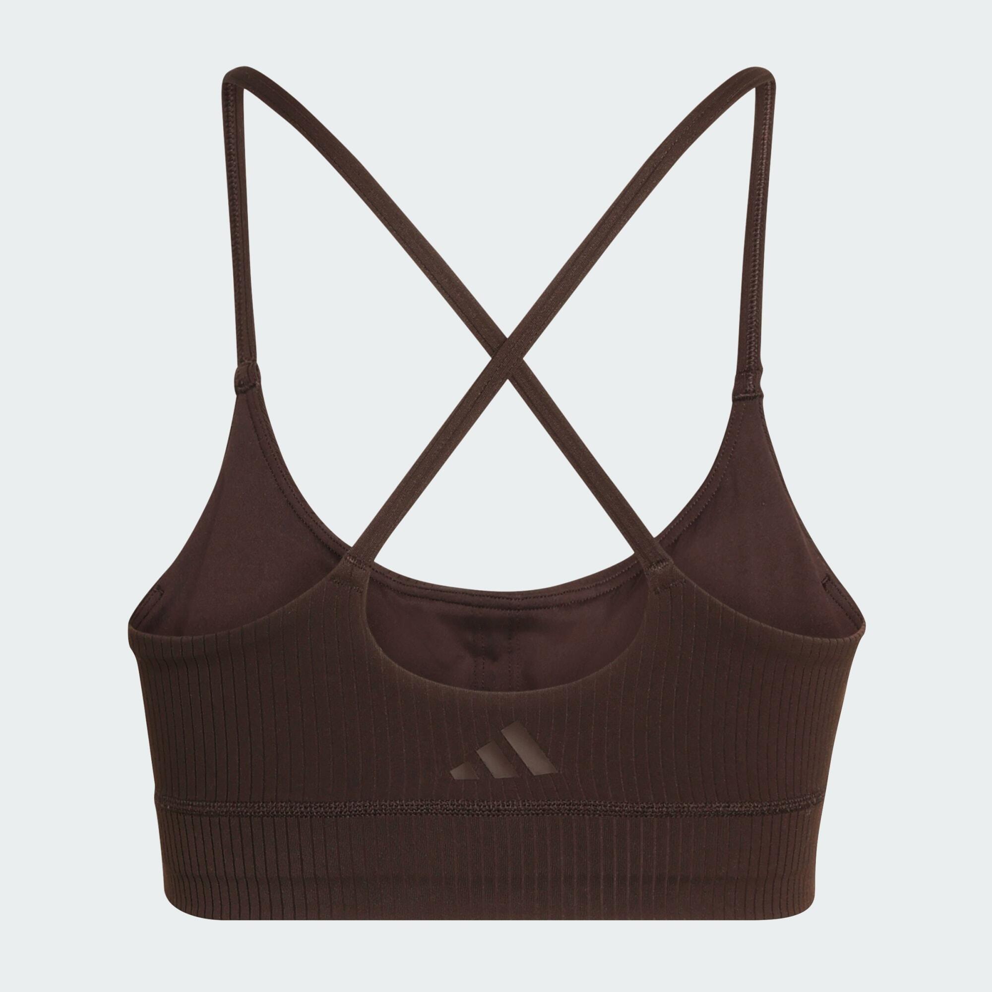 adidas All Me Light Support Rib Bra Long Line Bra 6/7