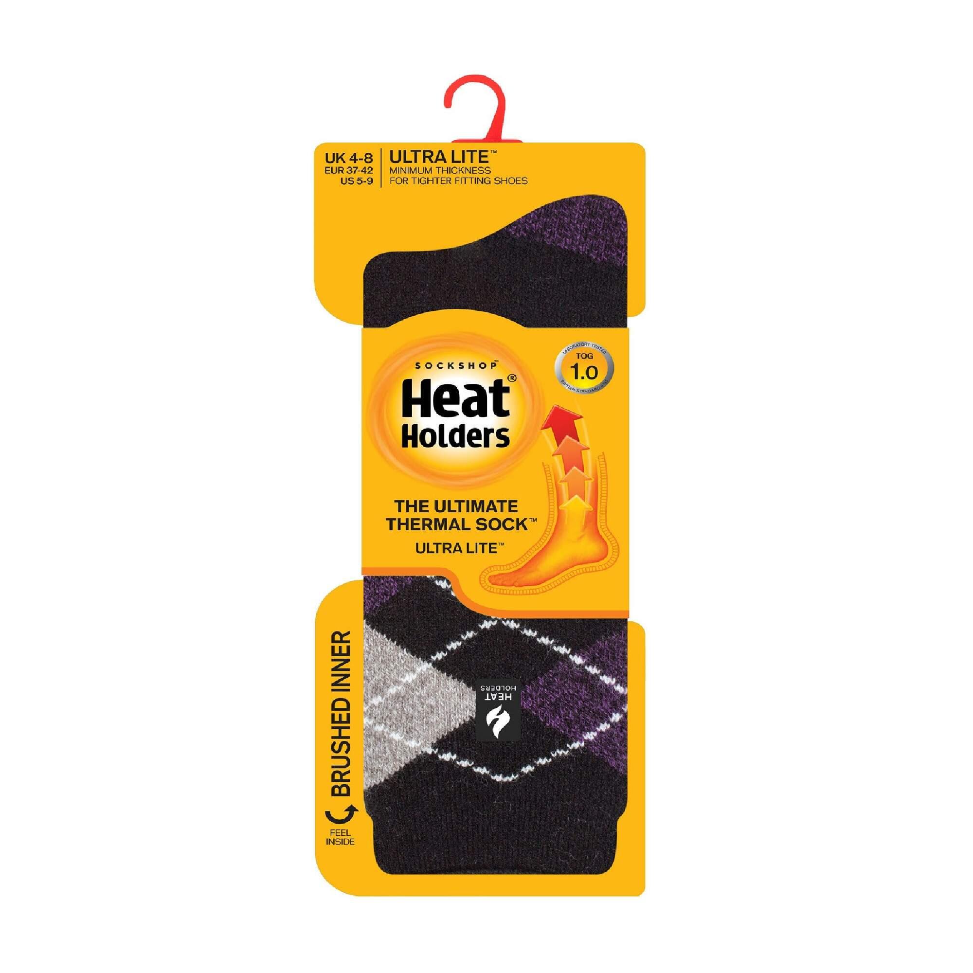 Heat Holders Ultra Lite - 1 Paire Femmes Polaires Hiver Chaussettes Thermiques 2/6