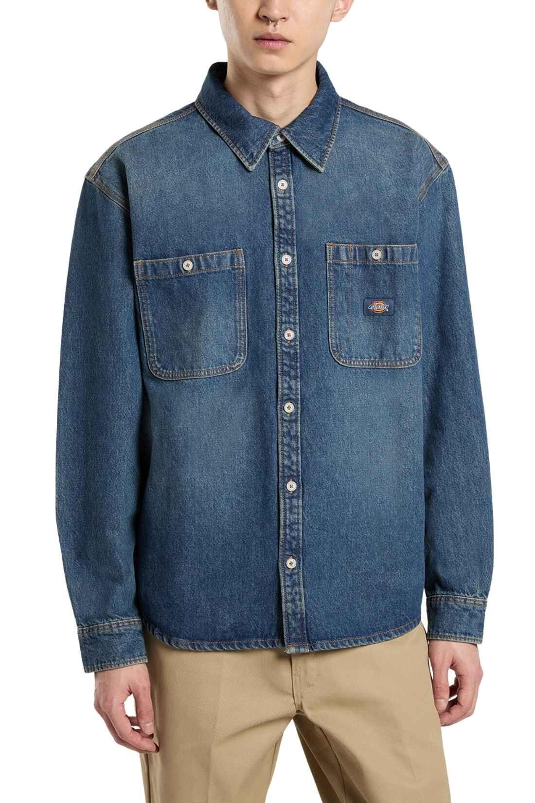 Hemd Dickies Mechanikerhemd Khaki 2/7