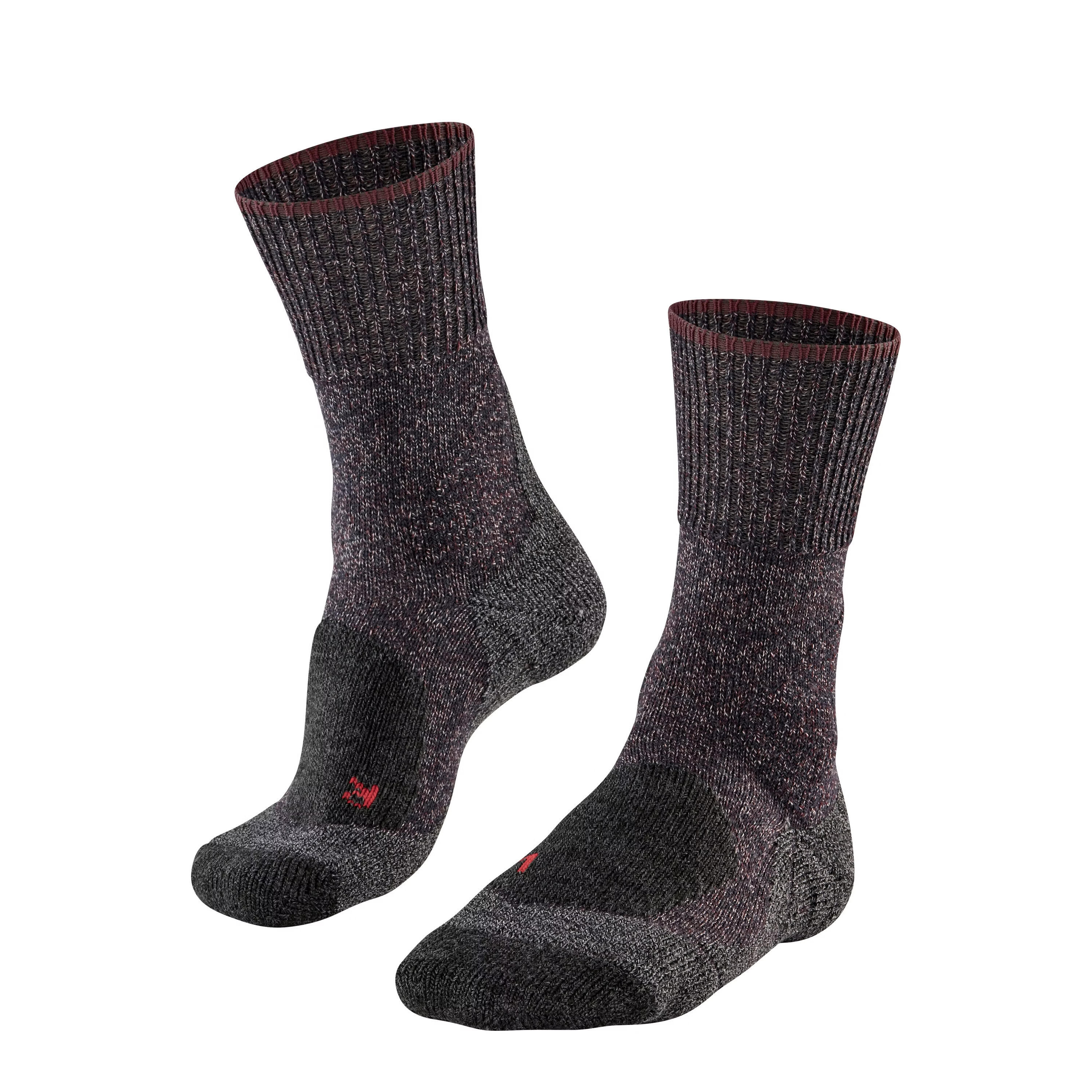 Falke - Chaussettes Femme Falke Tk1 Explore - Chaussettes - Gris|noir - 35/38 - Decathlon