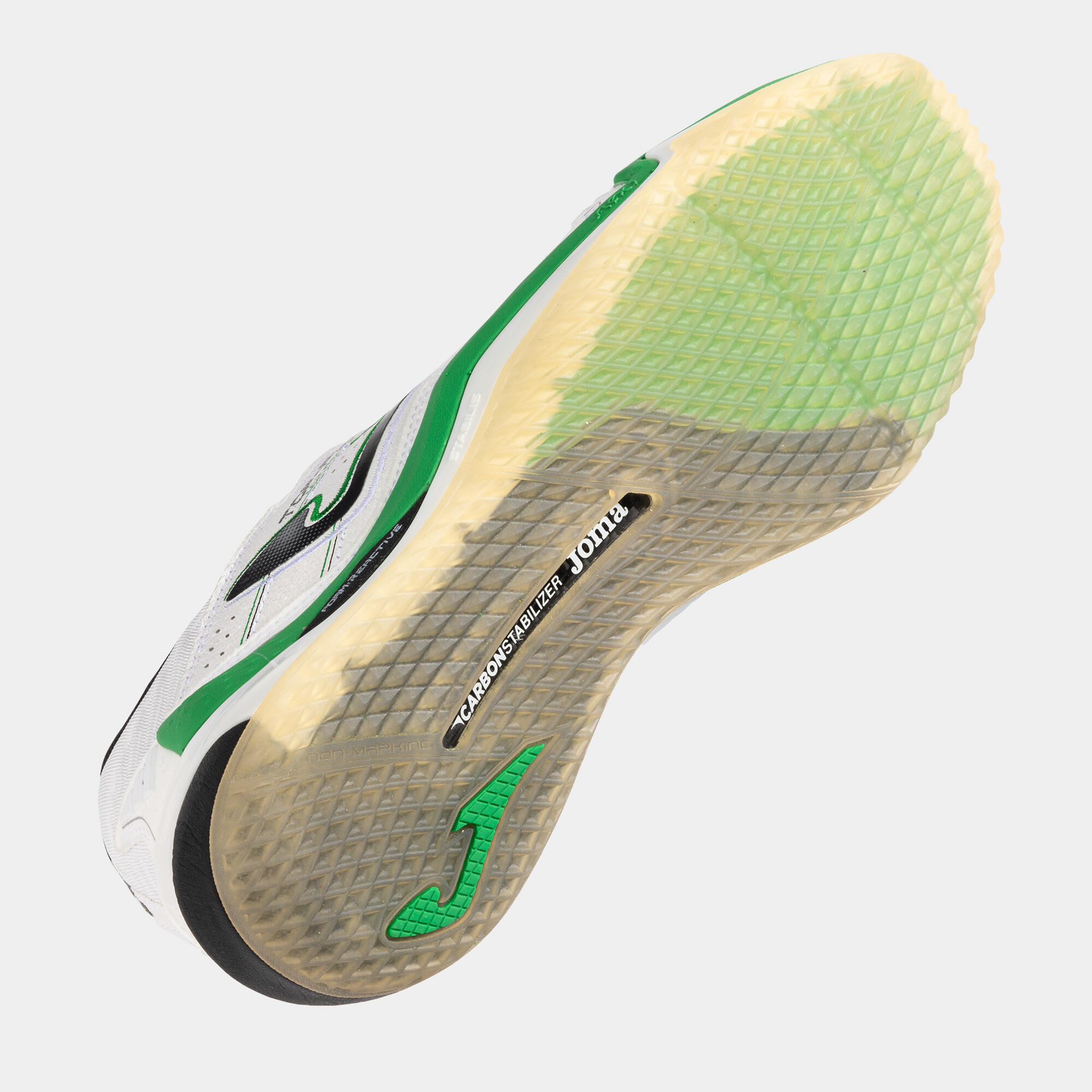 Chaussures Futsal Adulte Joma Top Flex Ultimate 25 IN Blanc 5/7