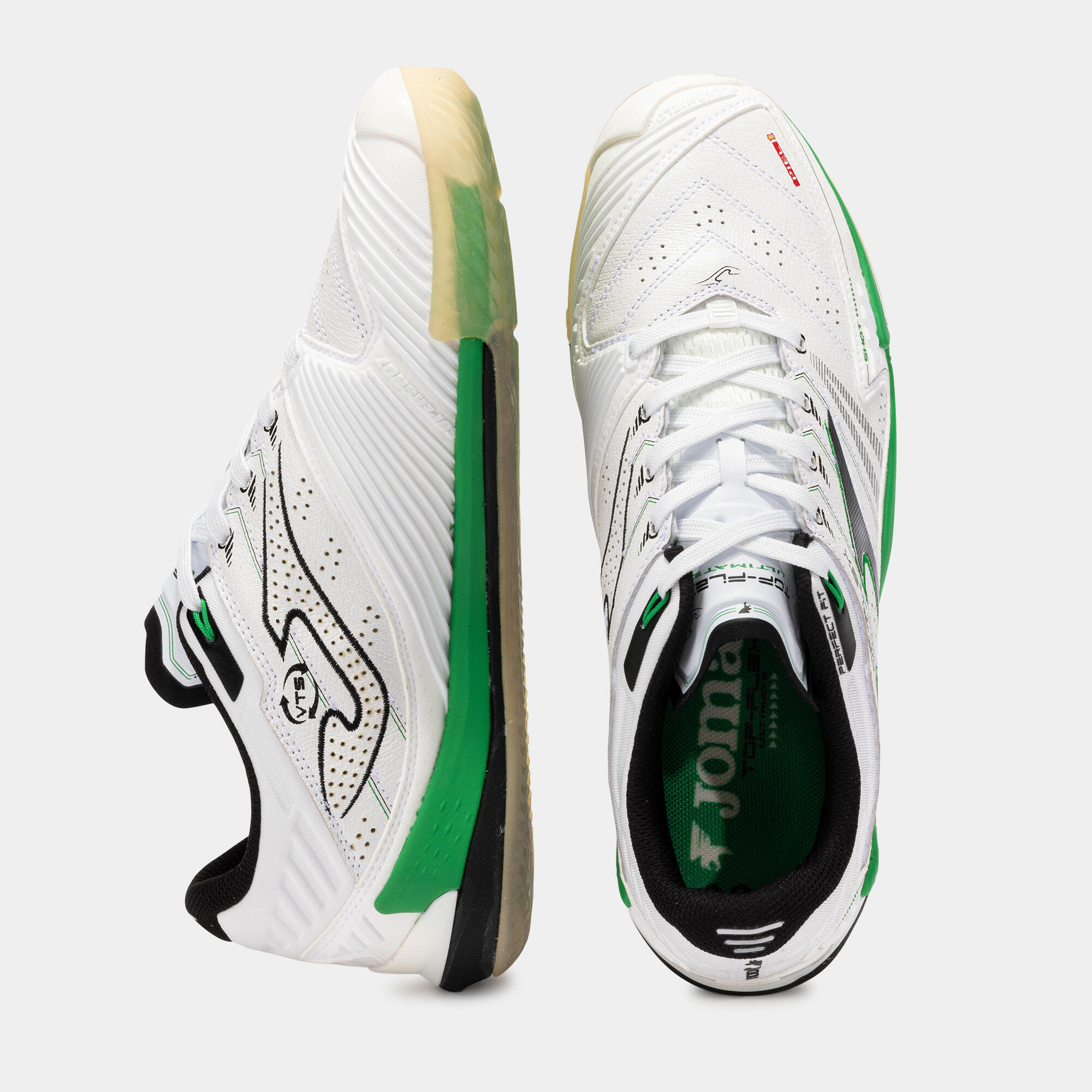 Chaussures Futsal Adulte Joma Top Flex Ultimate 25 IN Blanc 4/7