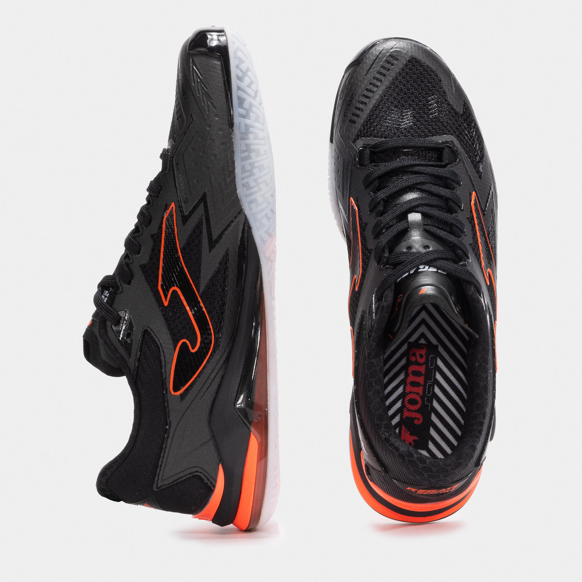 Sapatilhas Futsal Adulto Joma Regate Reactive 25 IN Preto 4/5