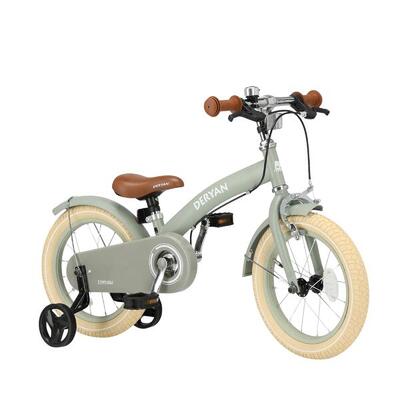 Deryan 3-in-1 kinderfiets 12 inch - loopfiets - inc. zijwieltjes