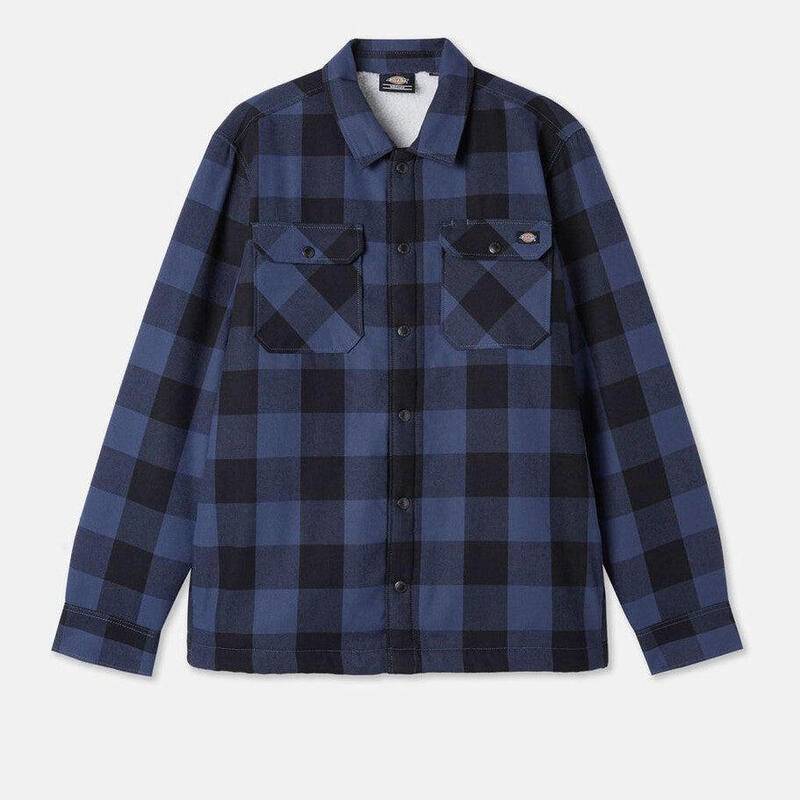 Cămașă Dickies căptușită Sacramento albastru închis