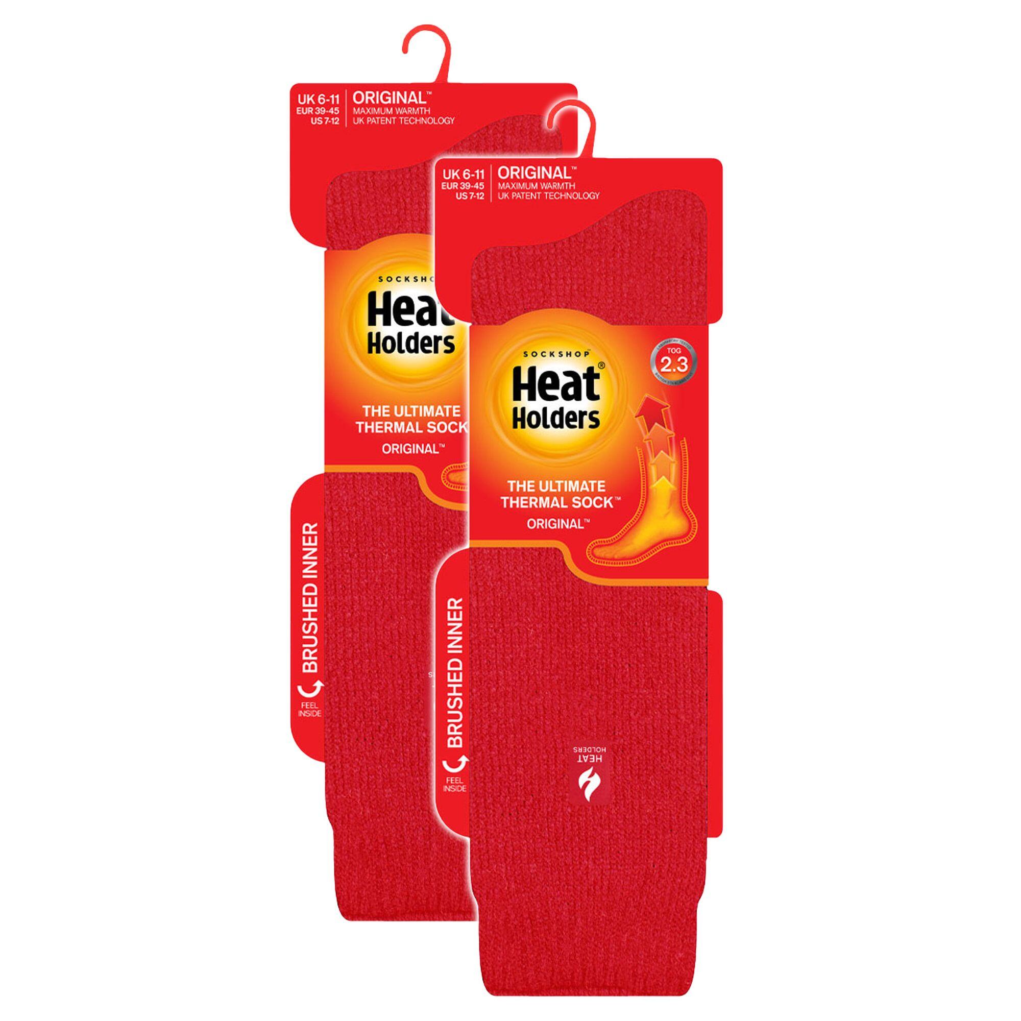 Lot de 2 chaussettes de ski extra longues pour hommes 2/5