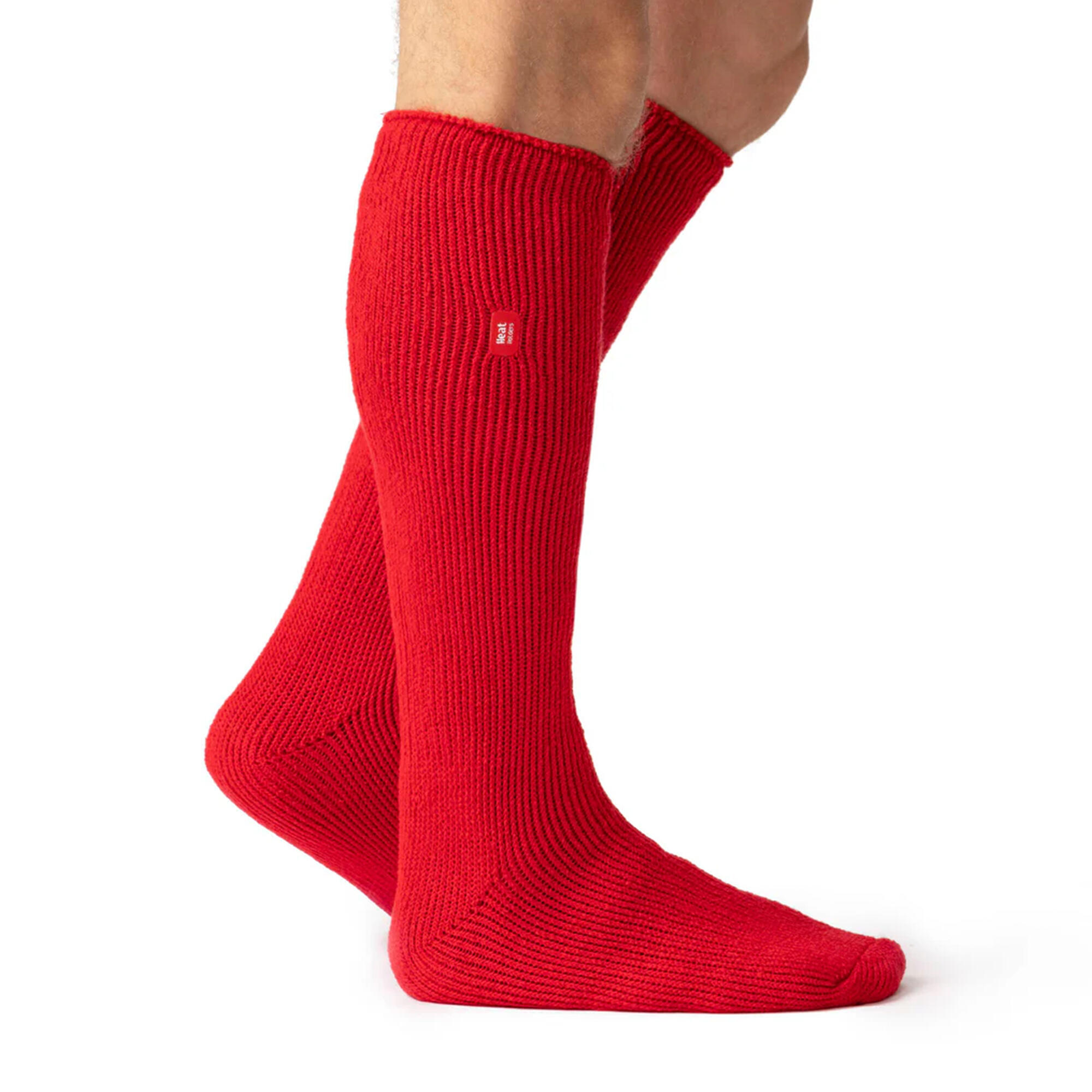 Lot de 2 chaussettes de ski extra longues pour hommes 4/5