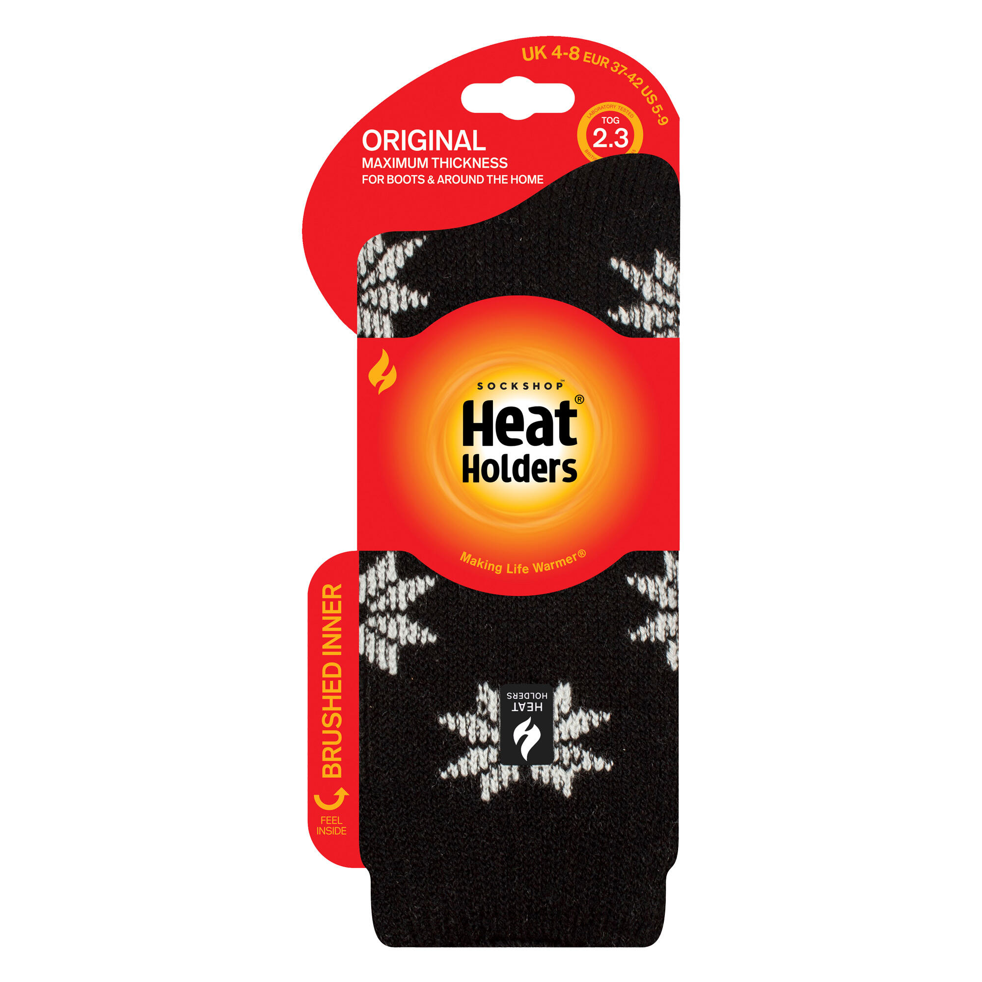 Ladies Jacquard Thermal Socks for Winter 2/4