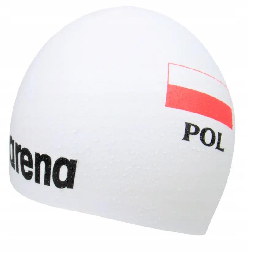 Czepek pływacki na basen unisex Arena Poolish Moulded Poland 4/4