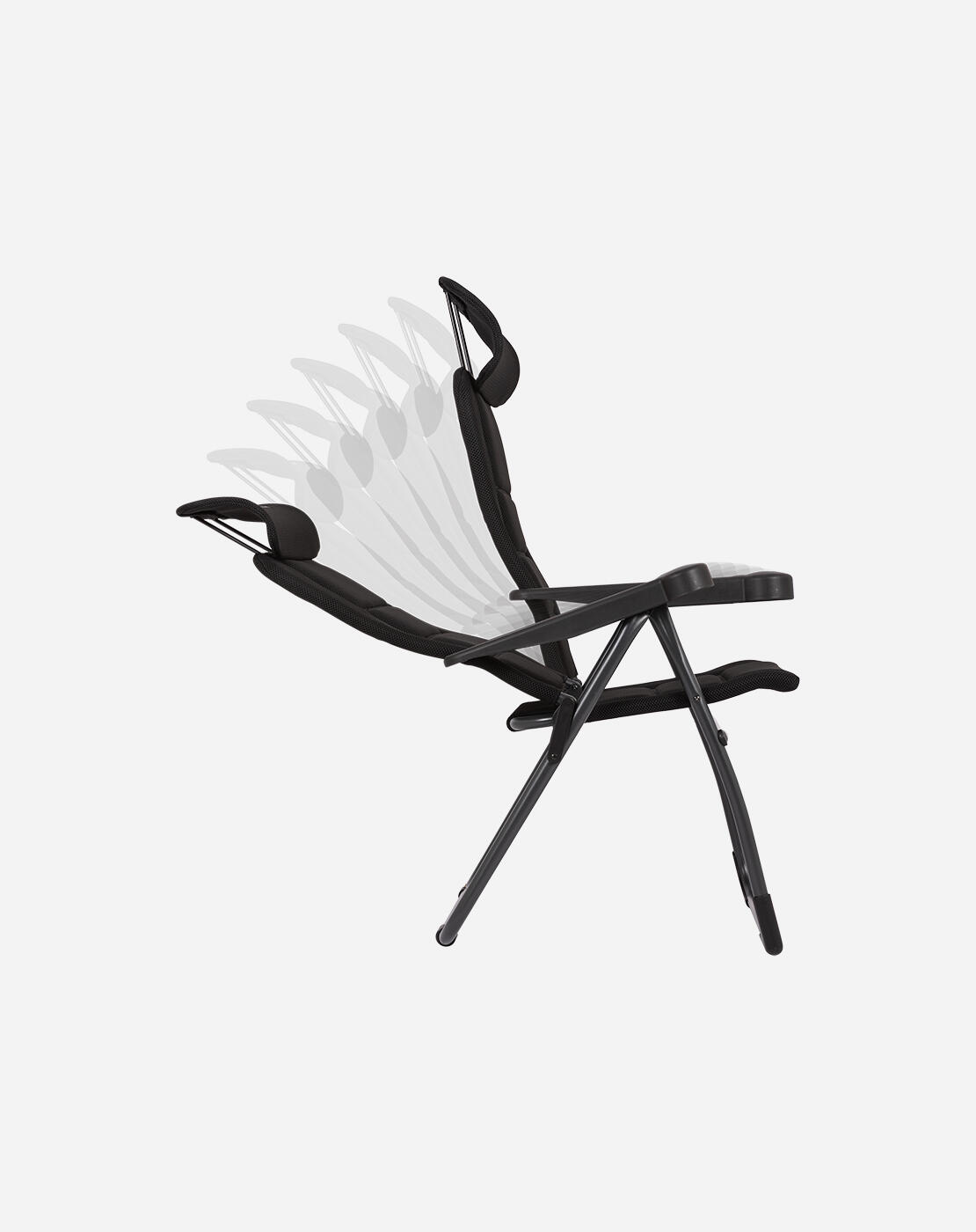 Silla reclinable - AP/215 - Air-Deluxe - Compact - Negro - Modelo 2025 6/7