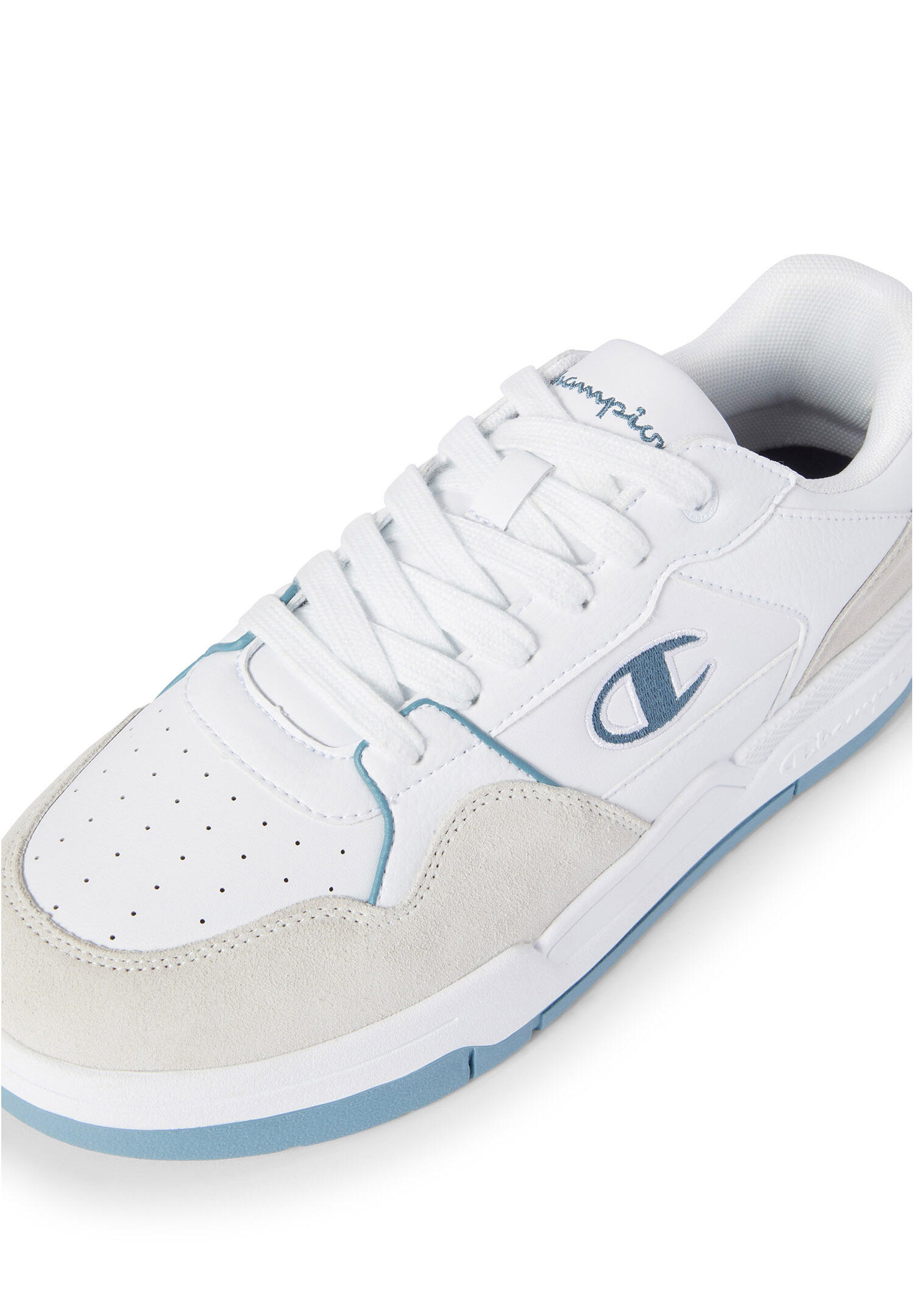 Champion RD PRM Herren Sneaker Leder S22495-CHA-WW038 weiß/blau 3/5