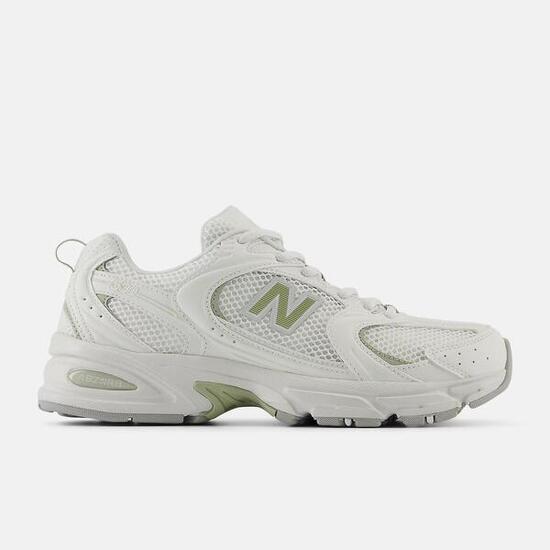 Zapatillas New Balance 530 blanco verde claro