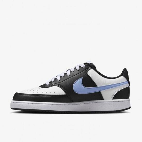 Zapatillas Nike W Court Vision Low NN 007 negro blanco aluminio