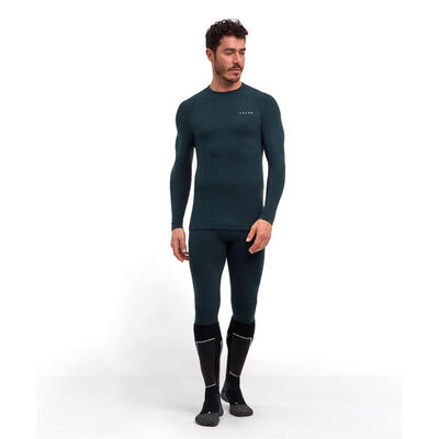 T-shirt met lange mouwen falke wool-tech