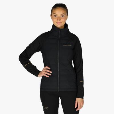 Dames cross-country ski jas waterdicht ademend nordic hybrid w