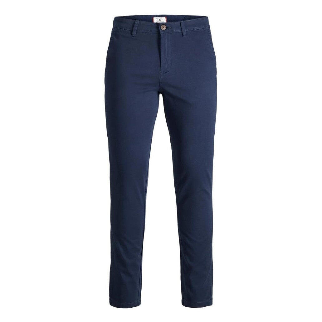 Jack&jones - Pantalon Jack & Jones Chino Marine - Pantalons - Bleu - Decathlon