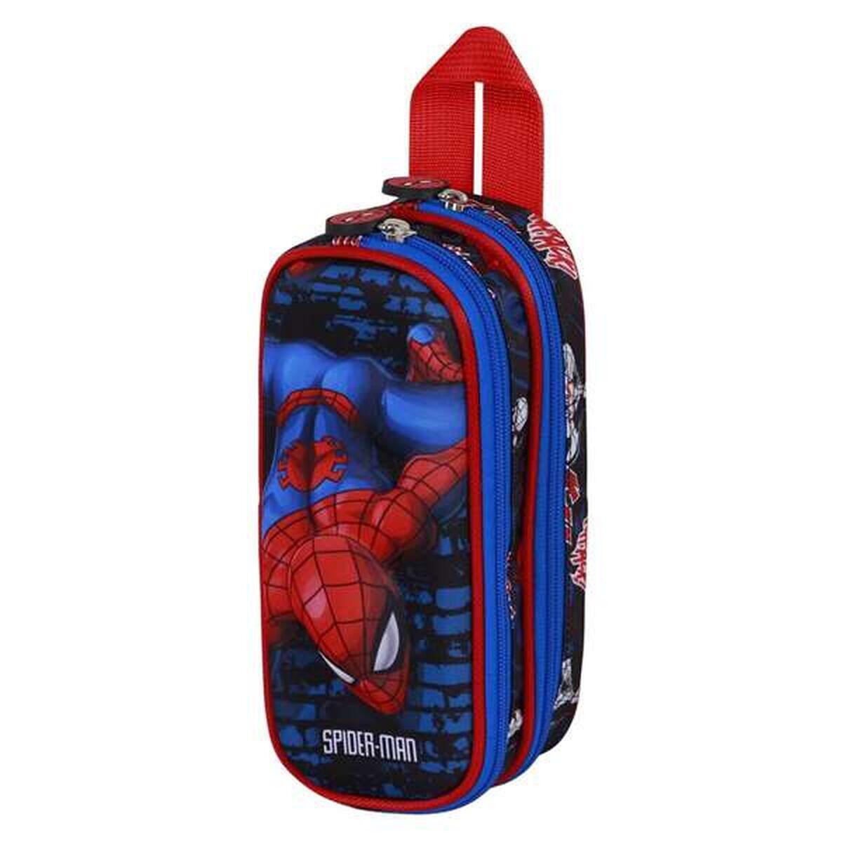 Pennenetui met 2 vakken SPIDERMAN Multicolour 2/4