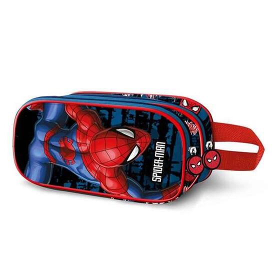 Piórnik Podwójny SPIDERMAN Wielokolorowy
