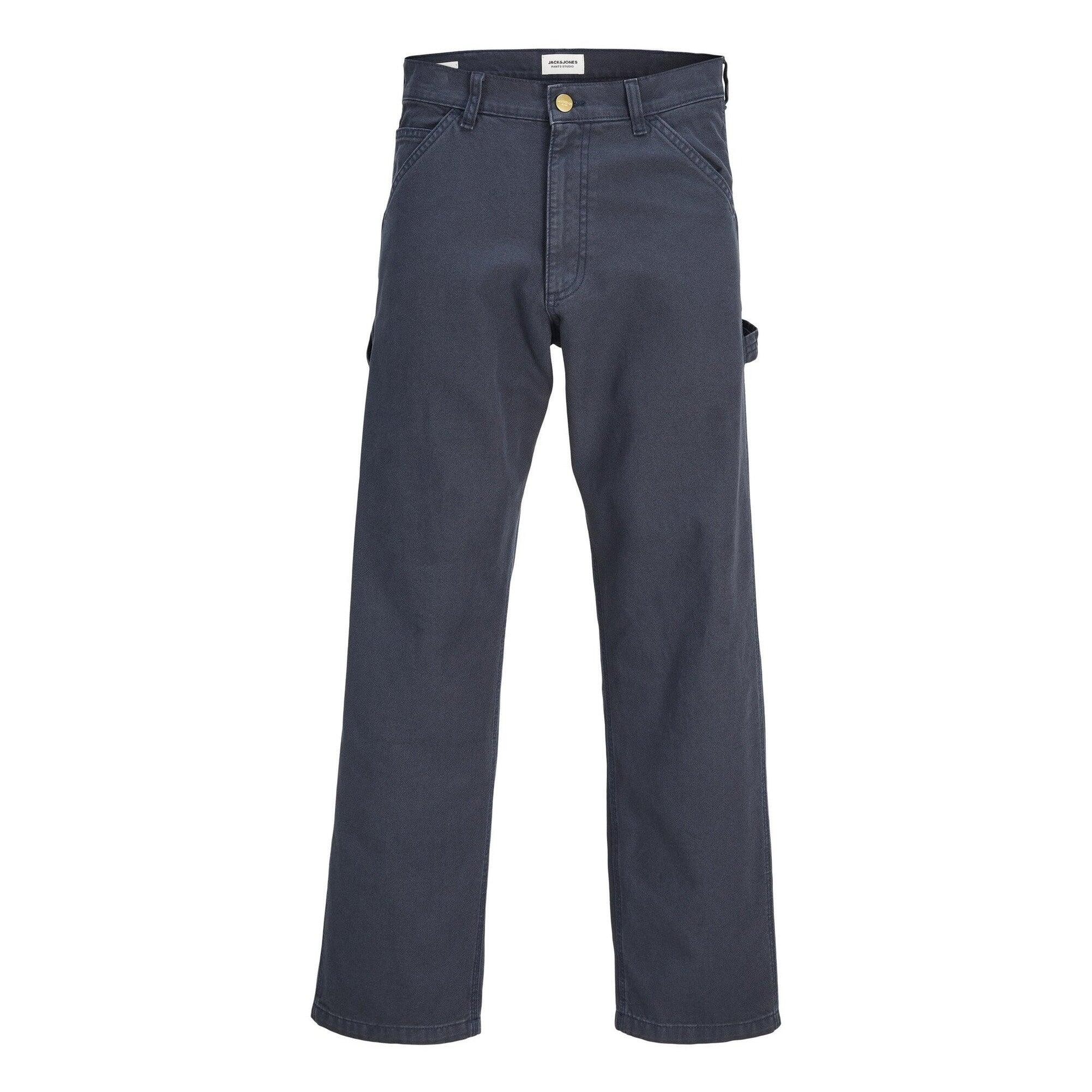 Pantaloni Jack & Jones Eddie Carpenter albastru india ink