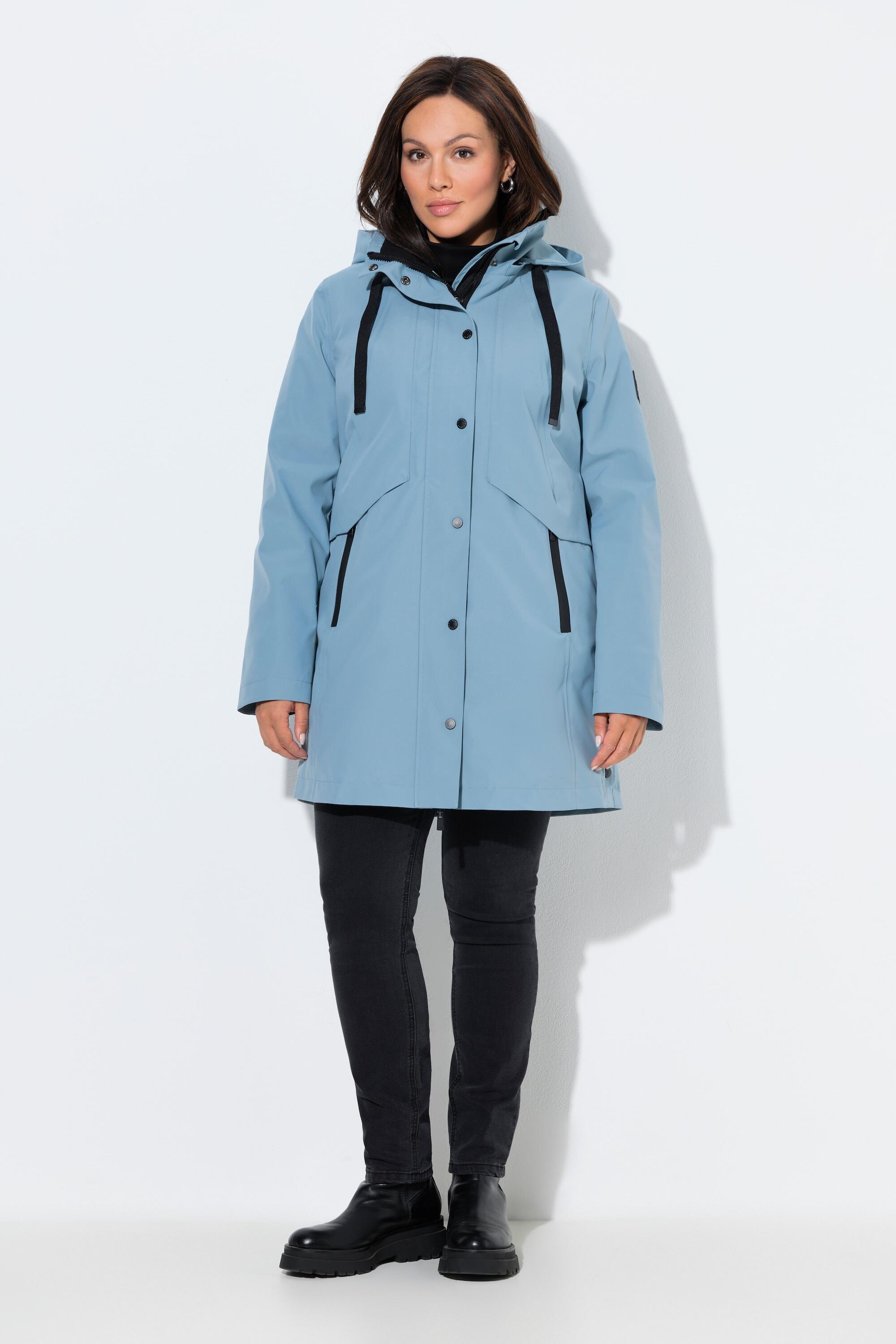 Femme Veste technique HYPRAR à capuche matière imperméable 1/7